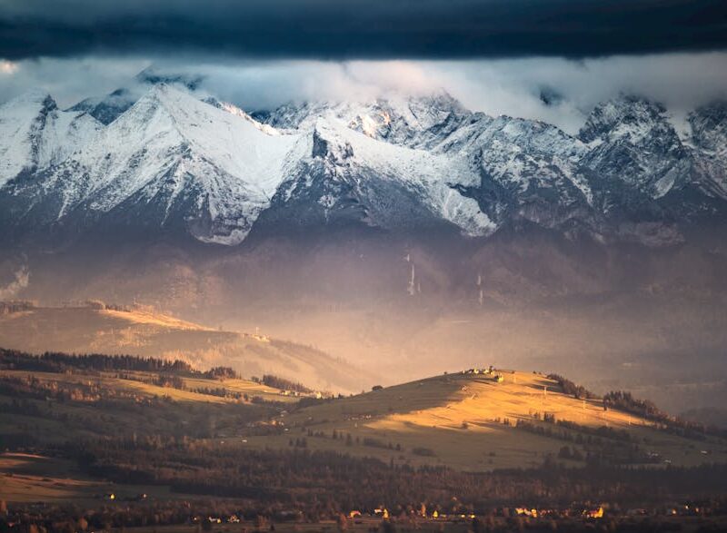 Mountain Landscapes - Breathtaking panoramic view of the Tatra Mountai #14238482