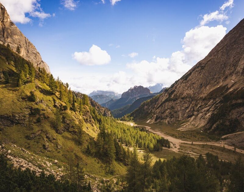 Mountain Landscapes - Explore the stunning alpine valley landscape wit #29277741