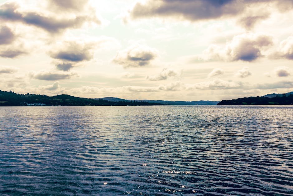 Lake Reflections - Peaceful Lake Windermere scene with calm waters #33595557