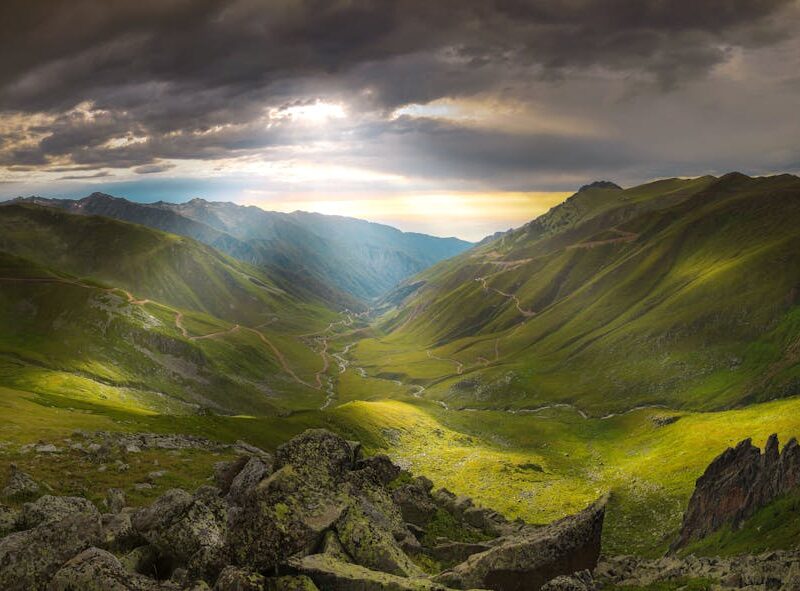Mountain Landscapes - Stunning mountain landscape in Fındıklı, Rize, T #35912756