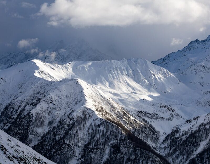 Snow Mountains - Beautiful snow-covered peaks in Korutany, Austri #36524916